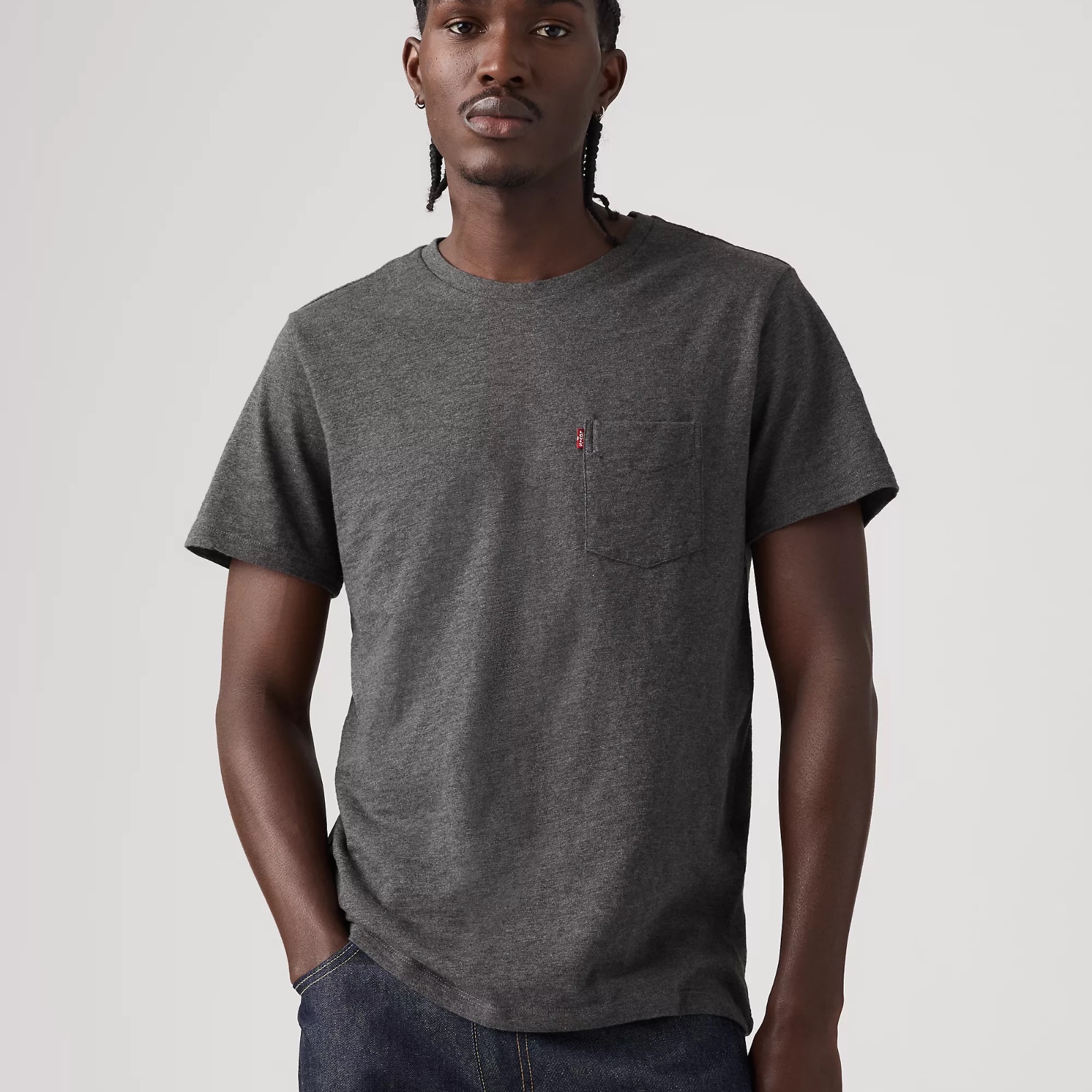 Футболка Levi’s чоловіча сіра 193420472