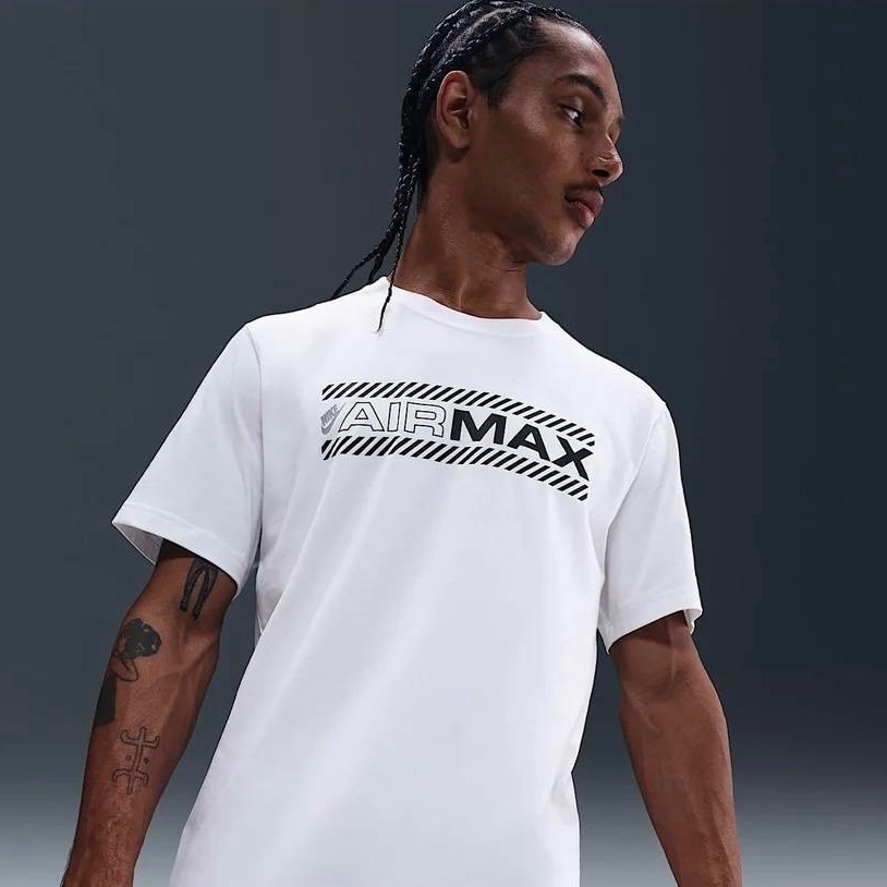 Футболка Nike Air Max чоловіча біла IF0014-100