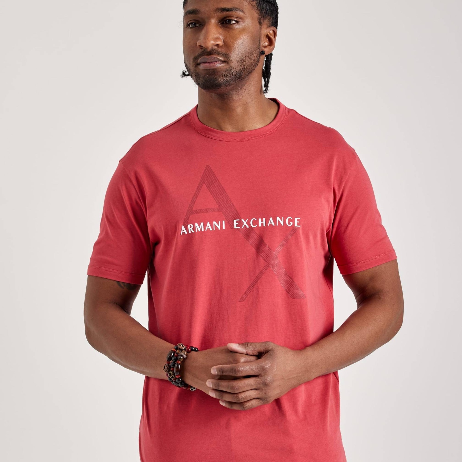 Футболка Armani чоловіча червона 8NZT76 Z8H4Z