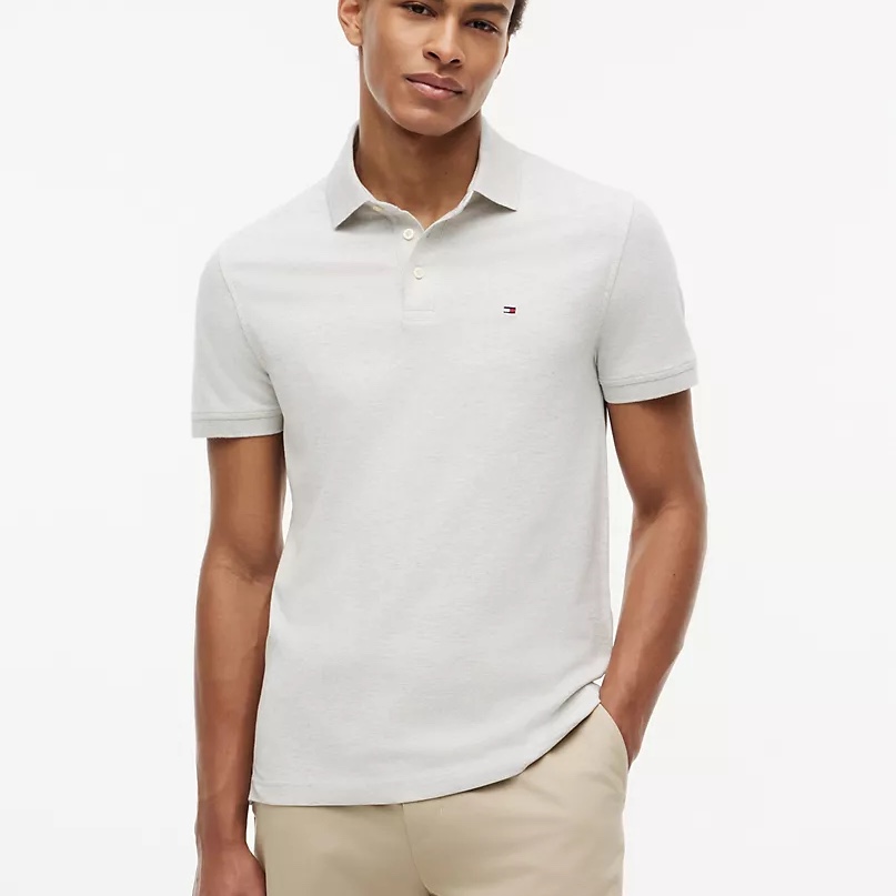 Футболка поло Tommy Hilfiger чоловіча сіра 78JA592 050 038