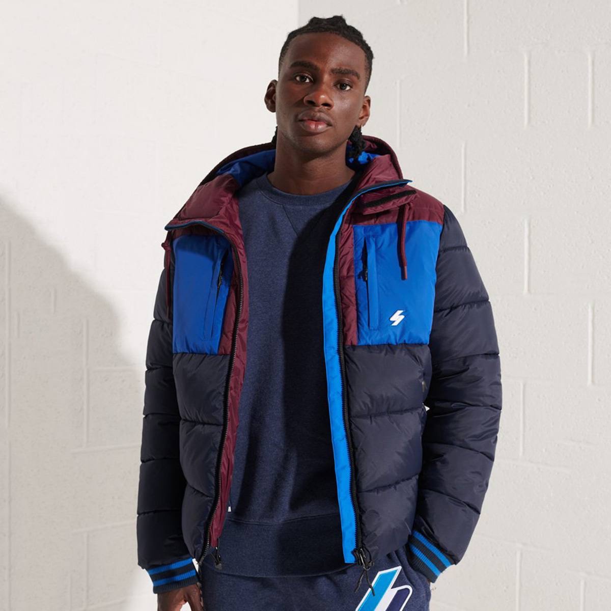 Куртка Superdry чоловіча мультиколор M5011213A