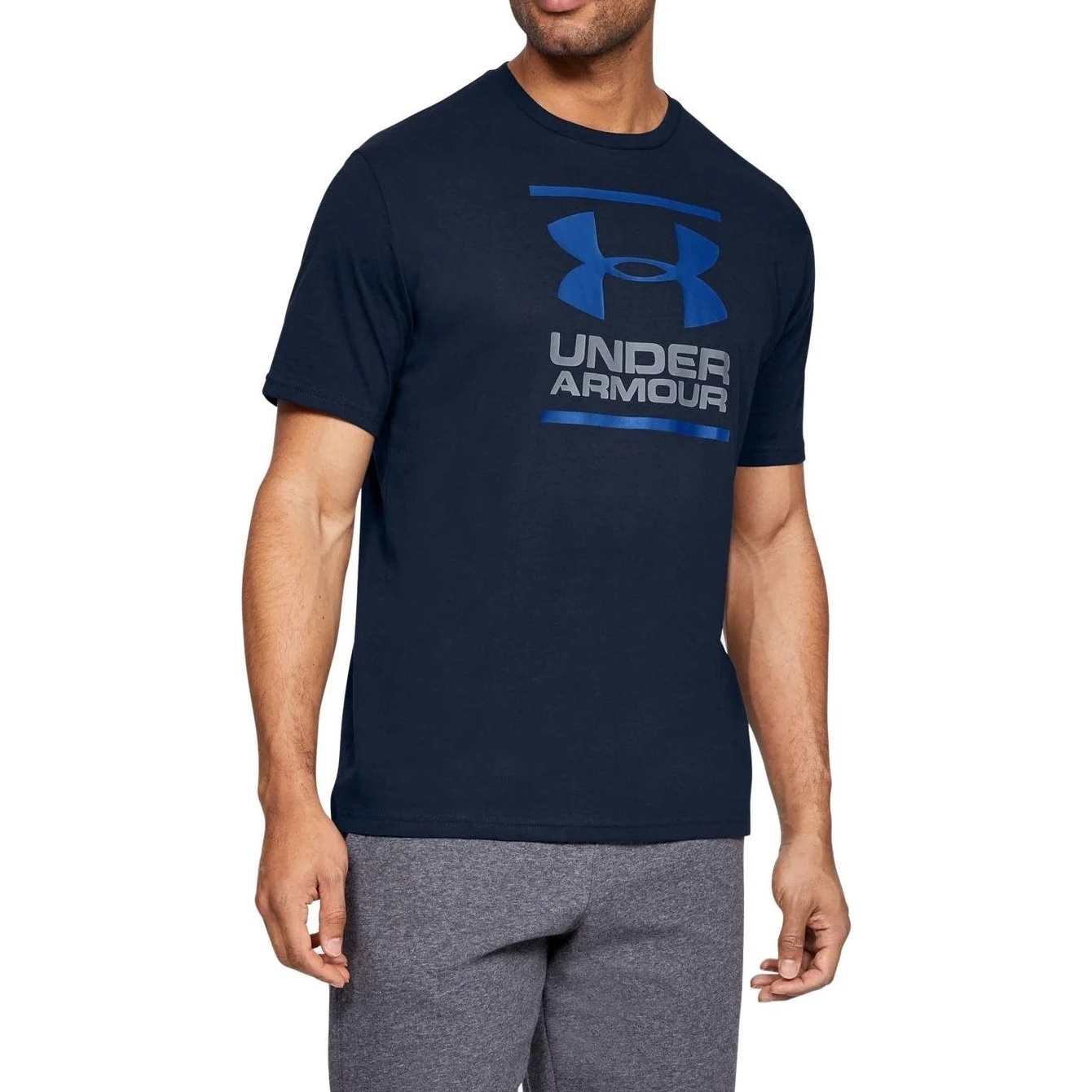 Футболка Under Armour чоловіча синя 1326849-408