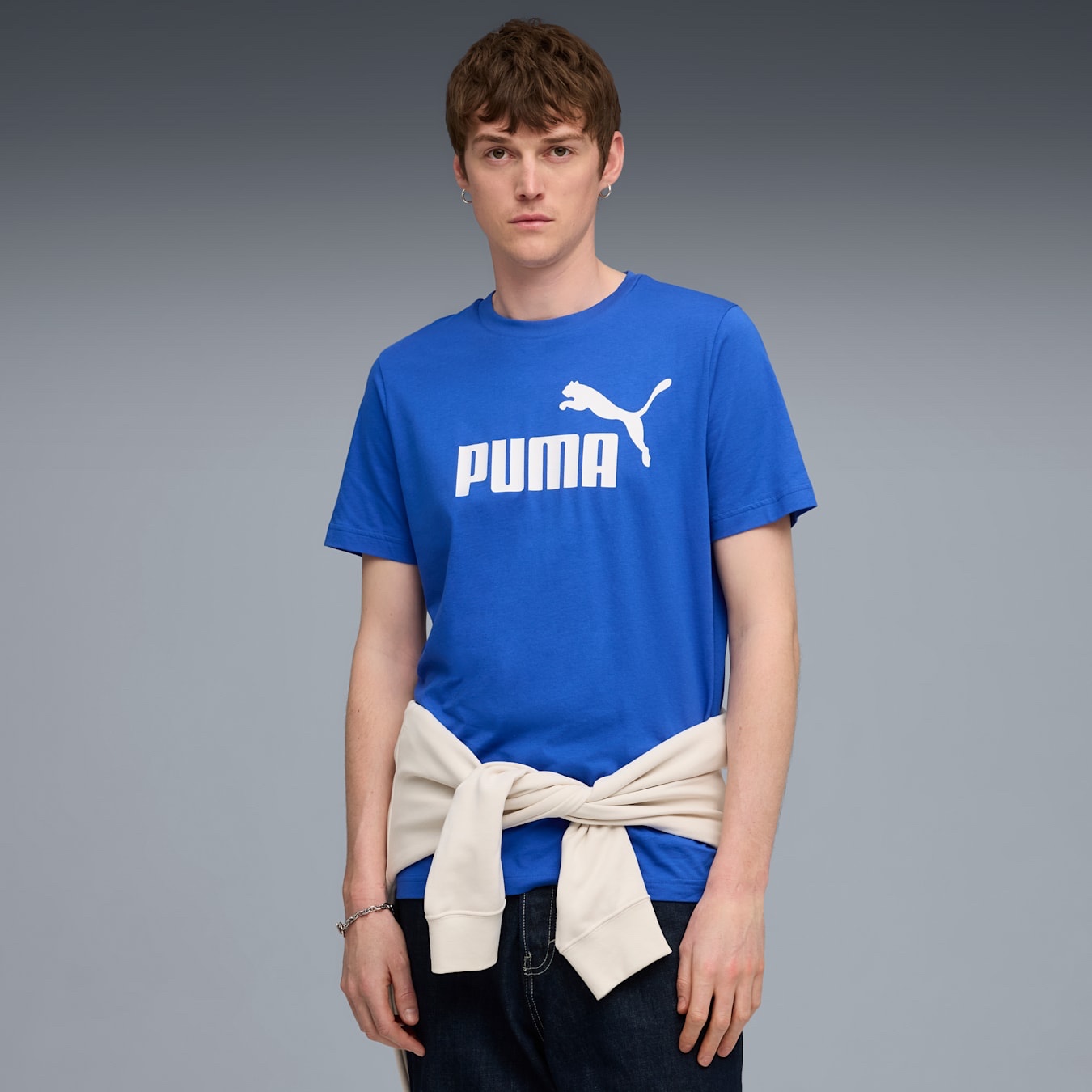 Футболка Puma чоловіча синя 68884558