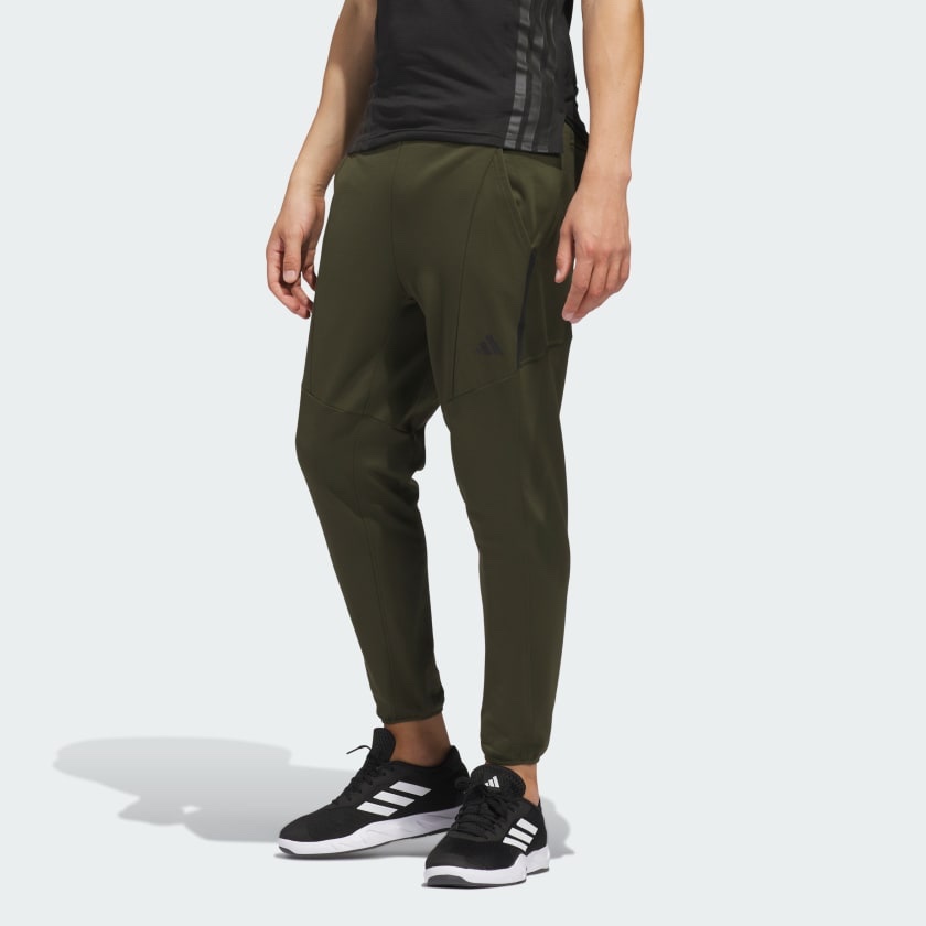 Штани Adidas чоловічі зелені JW5301