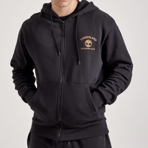 Зіп-Худі Timberland чоловіче чорне TB0A2MNA
