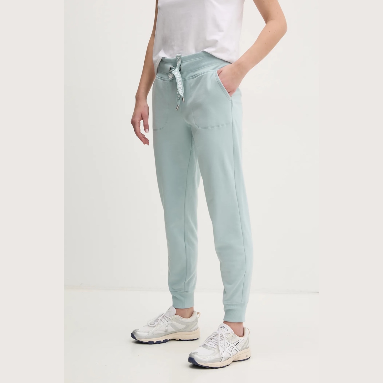 Штани DKNY жіночі блакитні DP5P3496 mn1