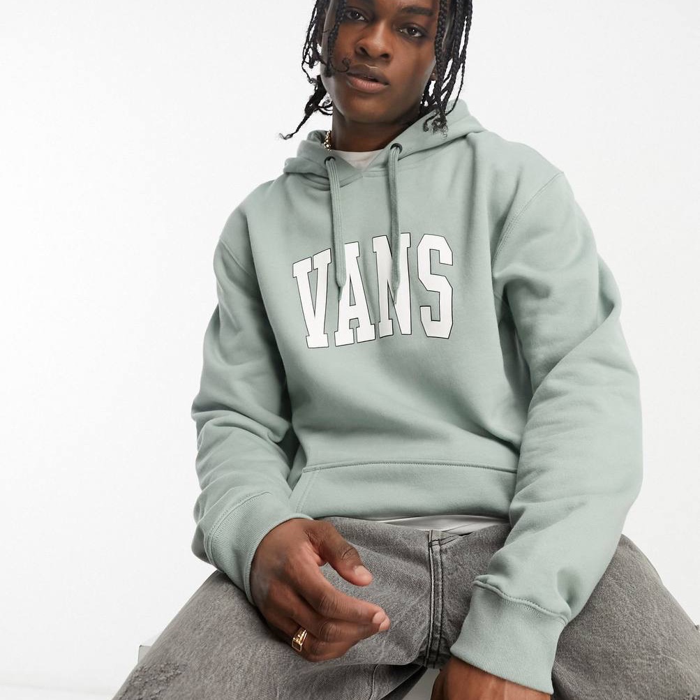 Худі Vans чоловіче зелене VN0007W6BLK