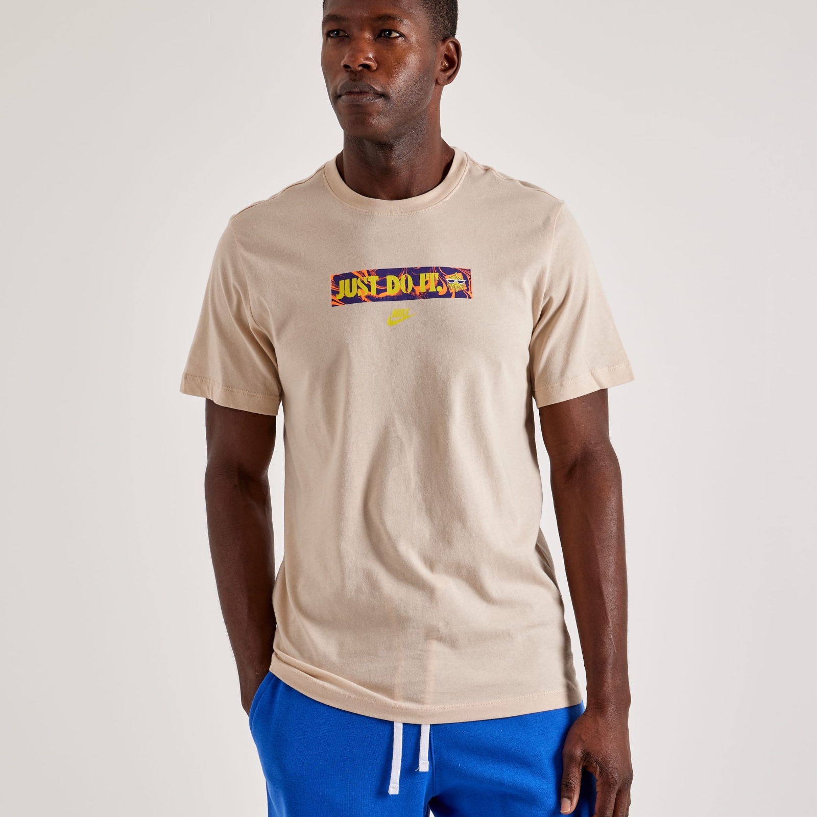 Футболка Nike Just Do It Tee чоловіча бежева FQ3745-126