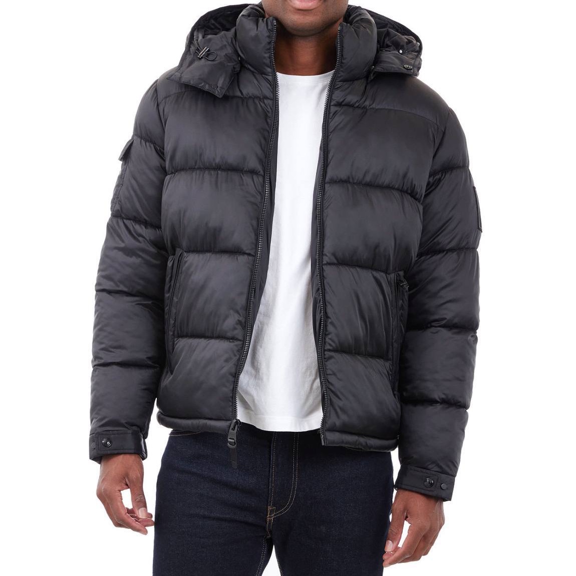 Куртка Michael Kors чоловіча чорна MMK62704 BLACK