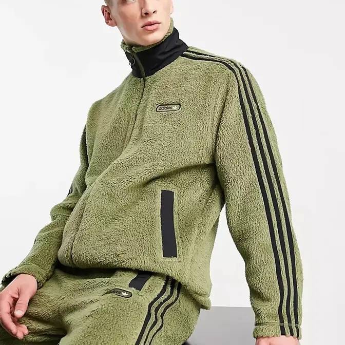 Фліска на замку Adidas чоловіча зелена H31397