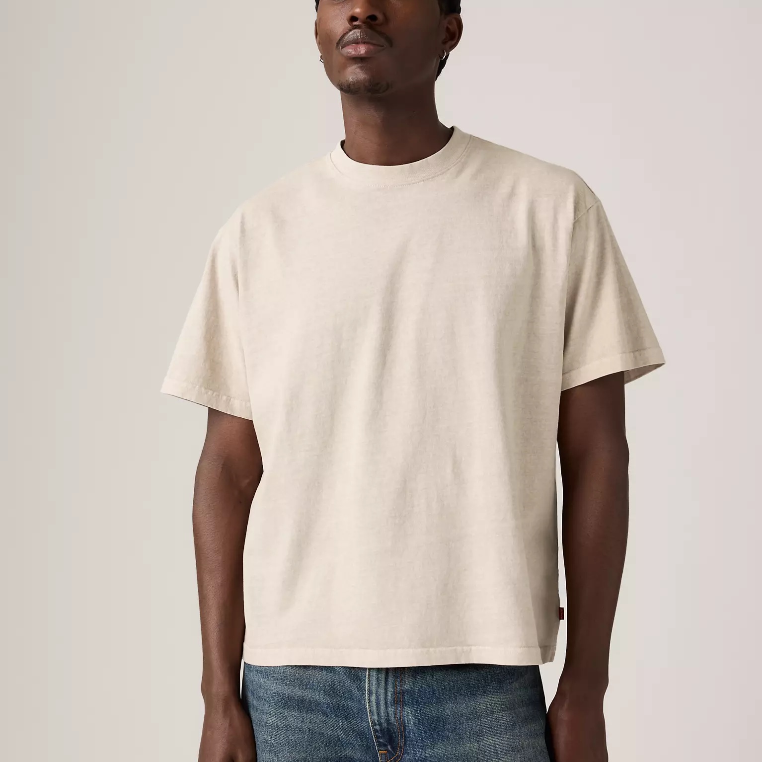 Футболка Levi’s чоловіча бежева 0049F0003
