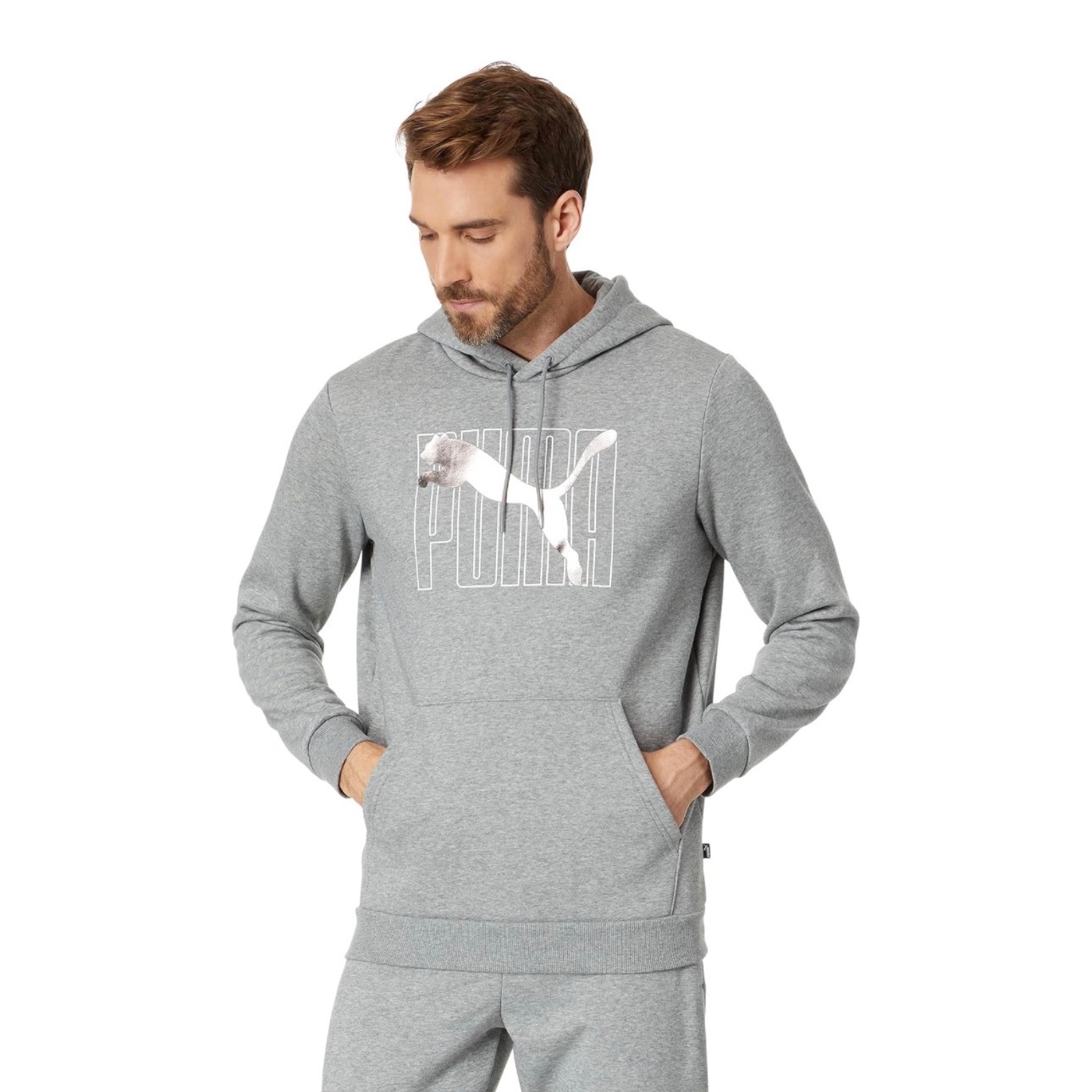 Худі Puma чоловіче сіре 675924-03