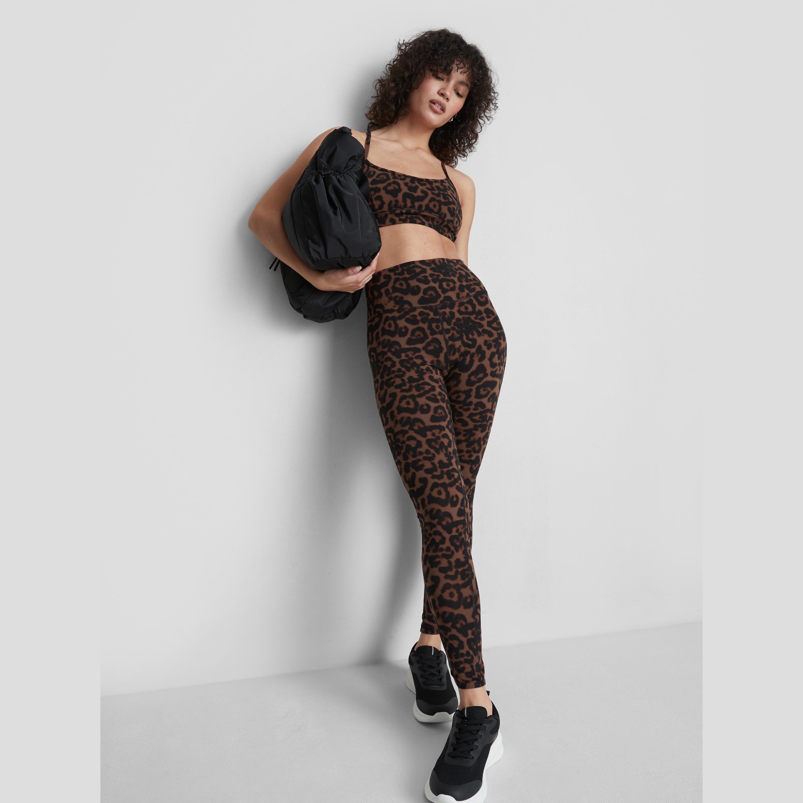Костюм для фітнесу Primark жіночий леопард 991172329616