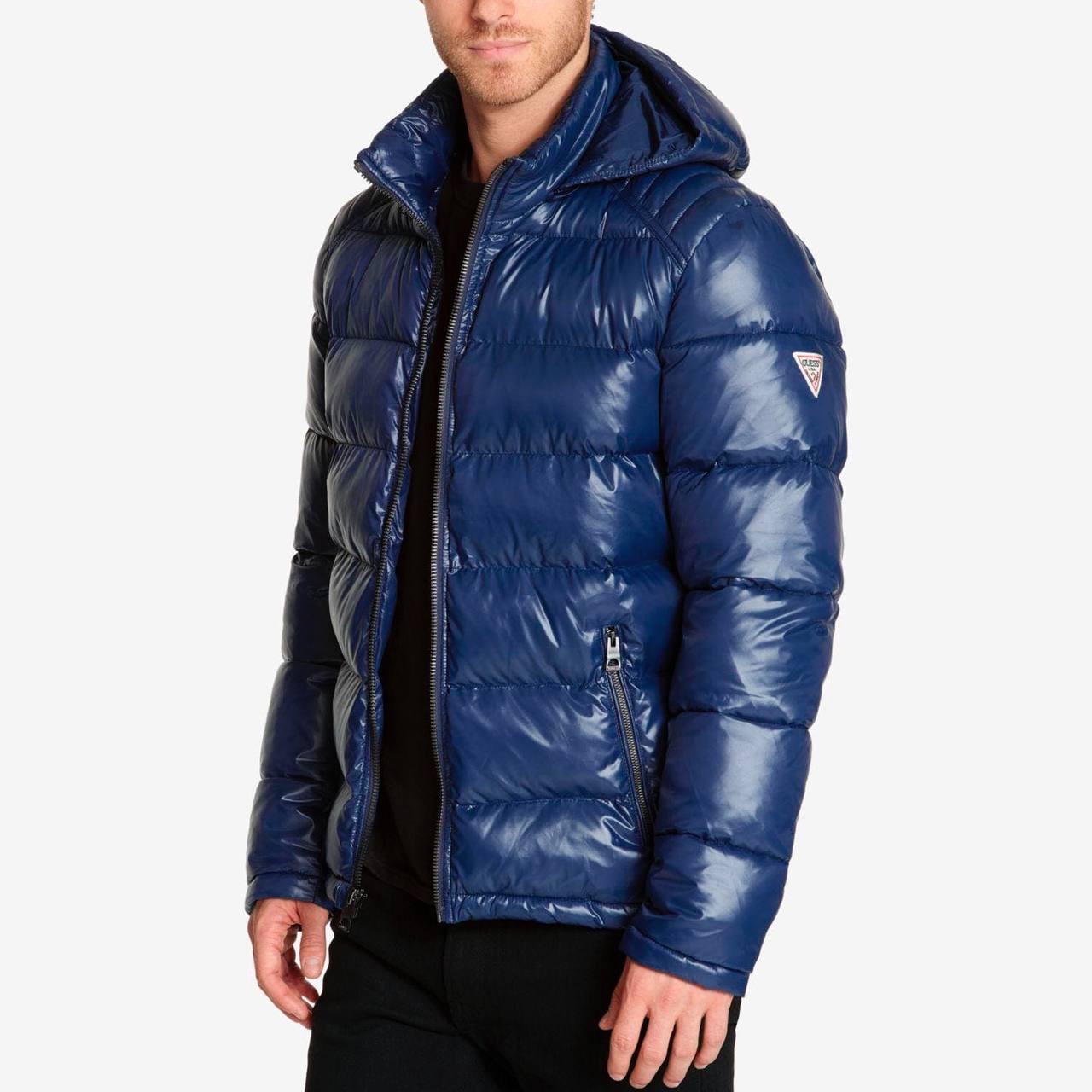 Куртка Guess чоловіча синя 119RN716