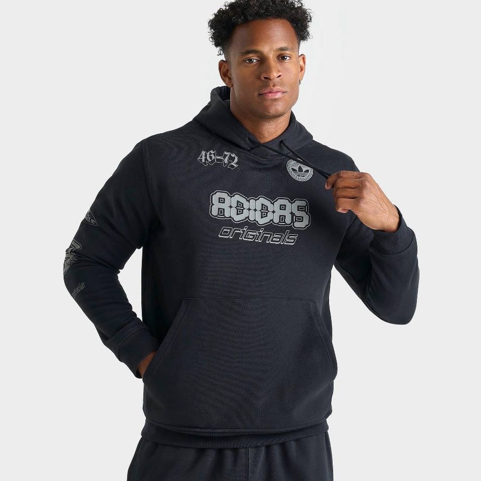 Худі Adidas чоловіче чорне KR8801