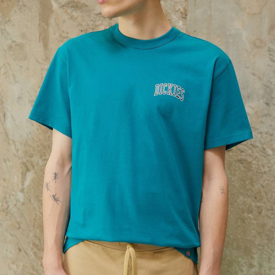 Футболка Dickies чоловіча зелена DK0A4Y8O