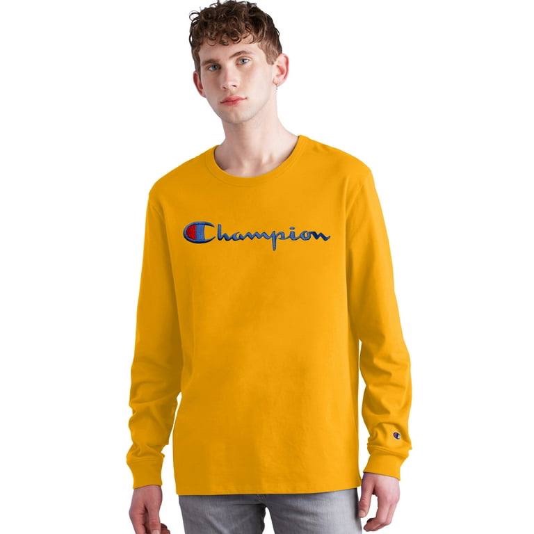 Лонгслів Champion чоловічий жовтий Y08254 BYC