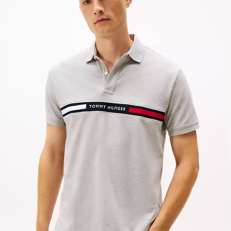 Футболка Tommy Hilfiger чоловіча сіра XM04382