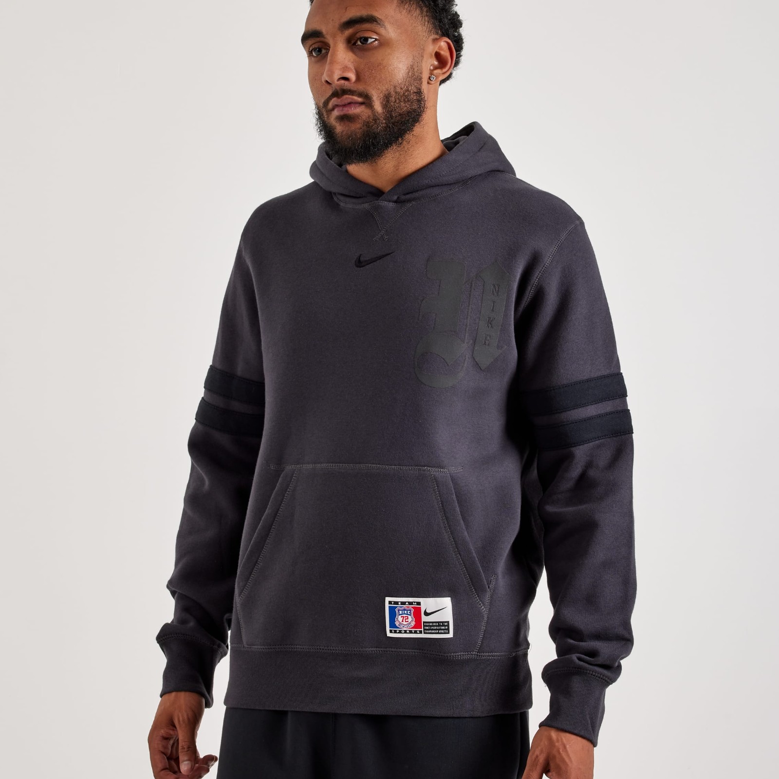 Худі чоловіча Nike Club Fleece сіра IH7489-045