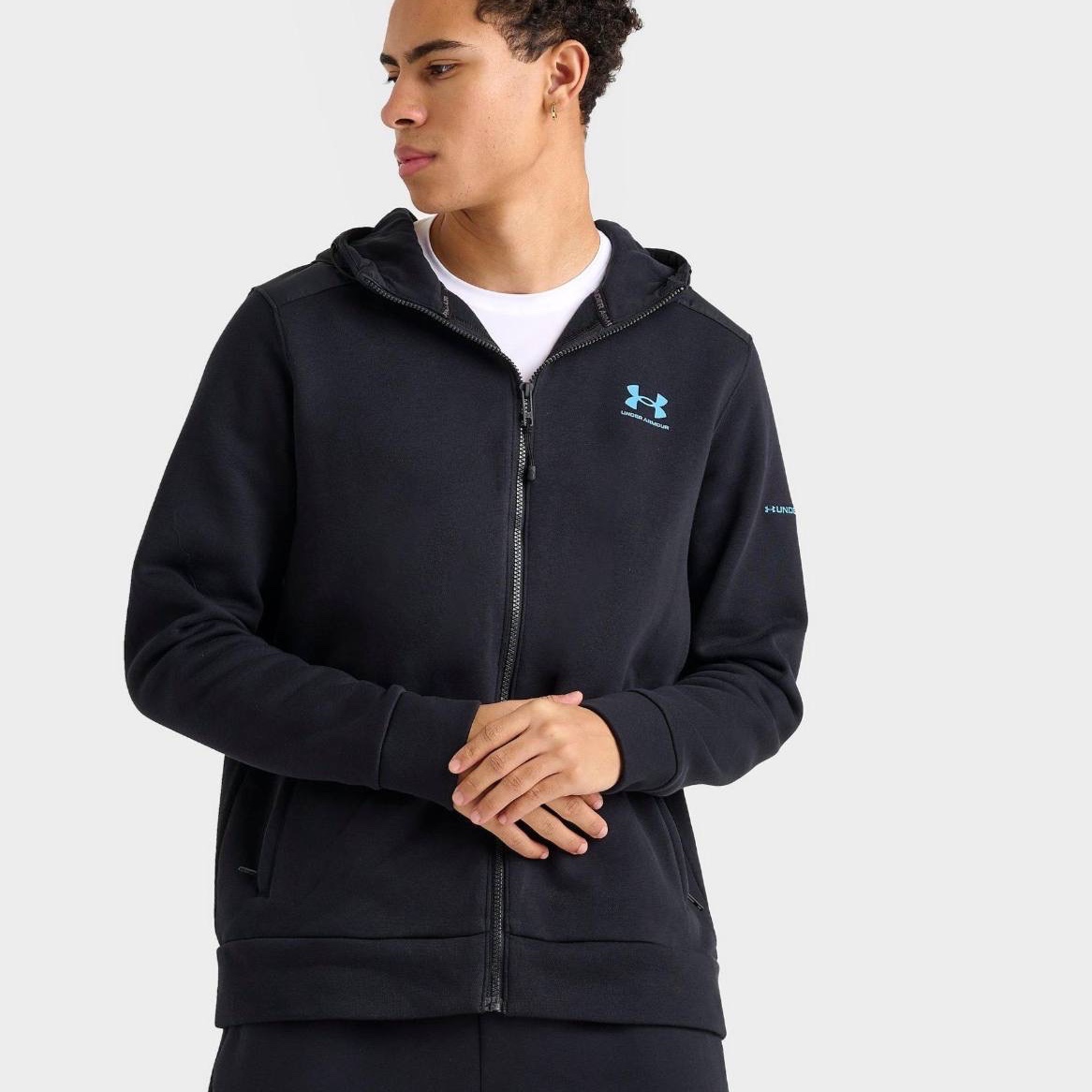 Зіп-Худі Under Armour чоловіче чорне 1385073