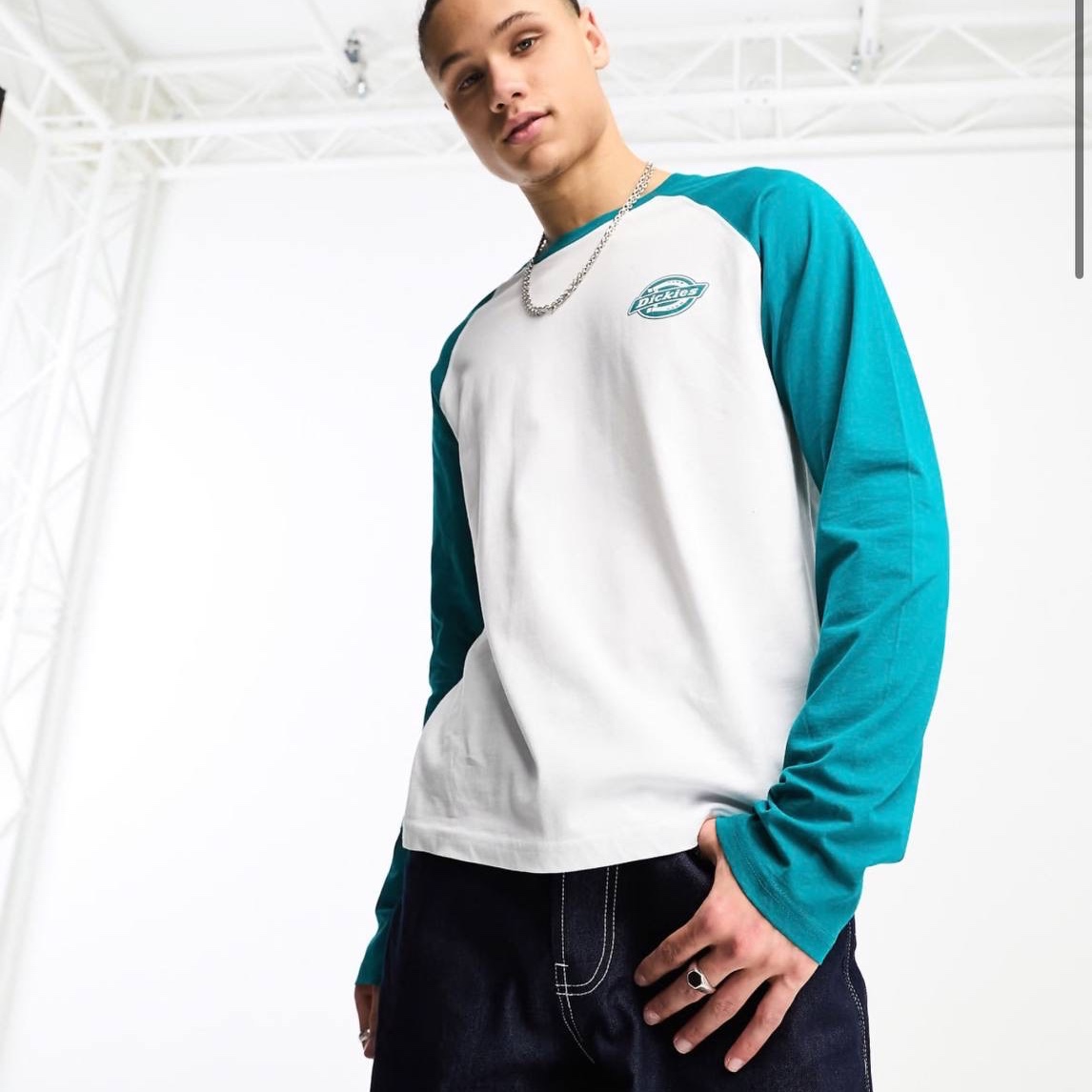 Лонгслів Dickies унісекс білий DK0A4XDF