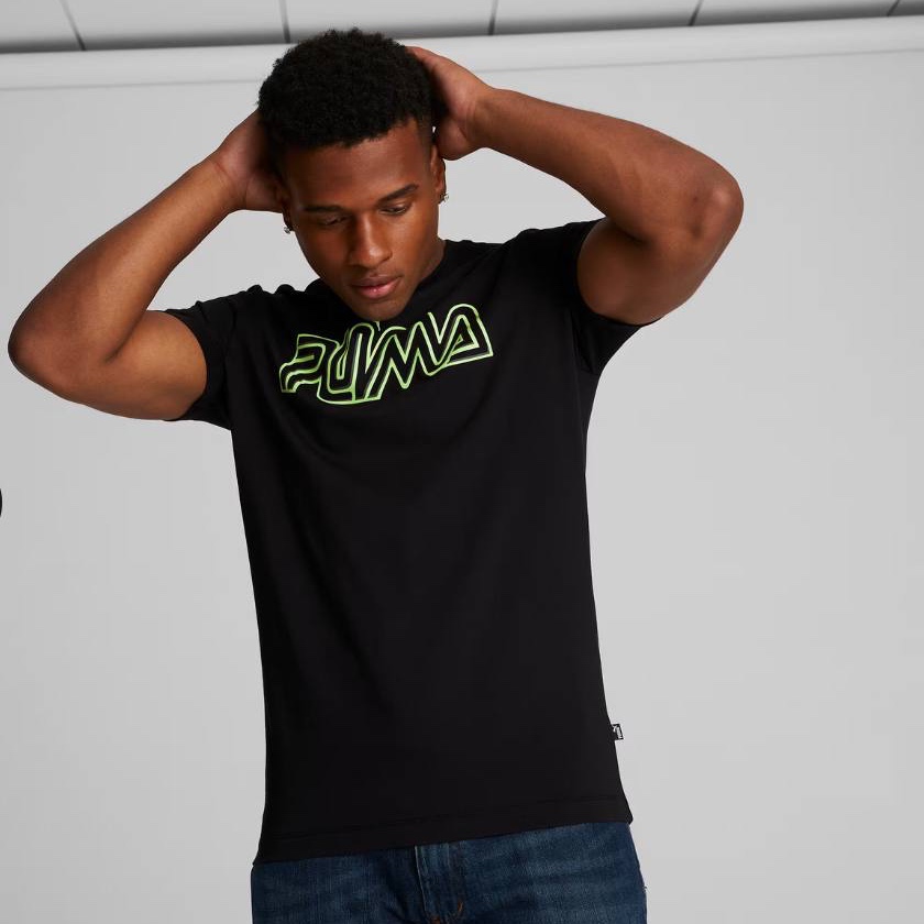 Футболка Puma чоловіча чорна 679115-01