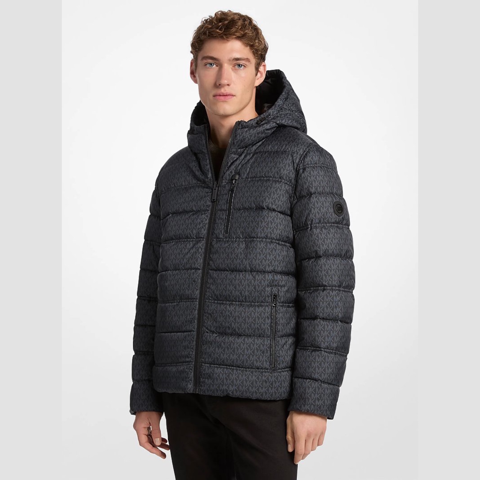 Куртка Michael Kors чоловіча чорна MC68295