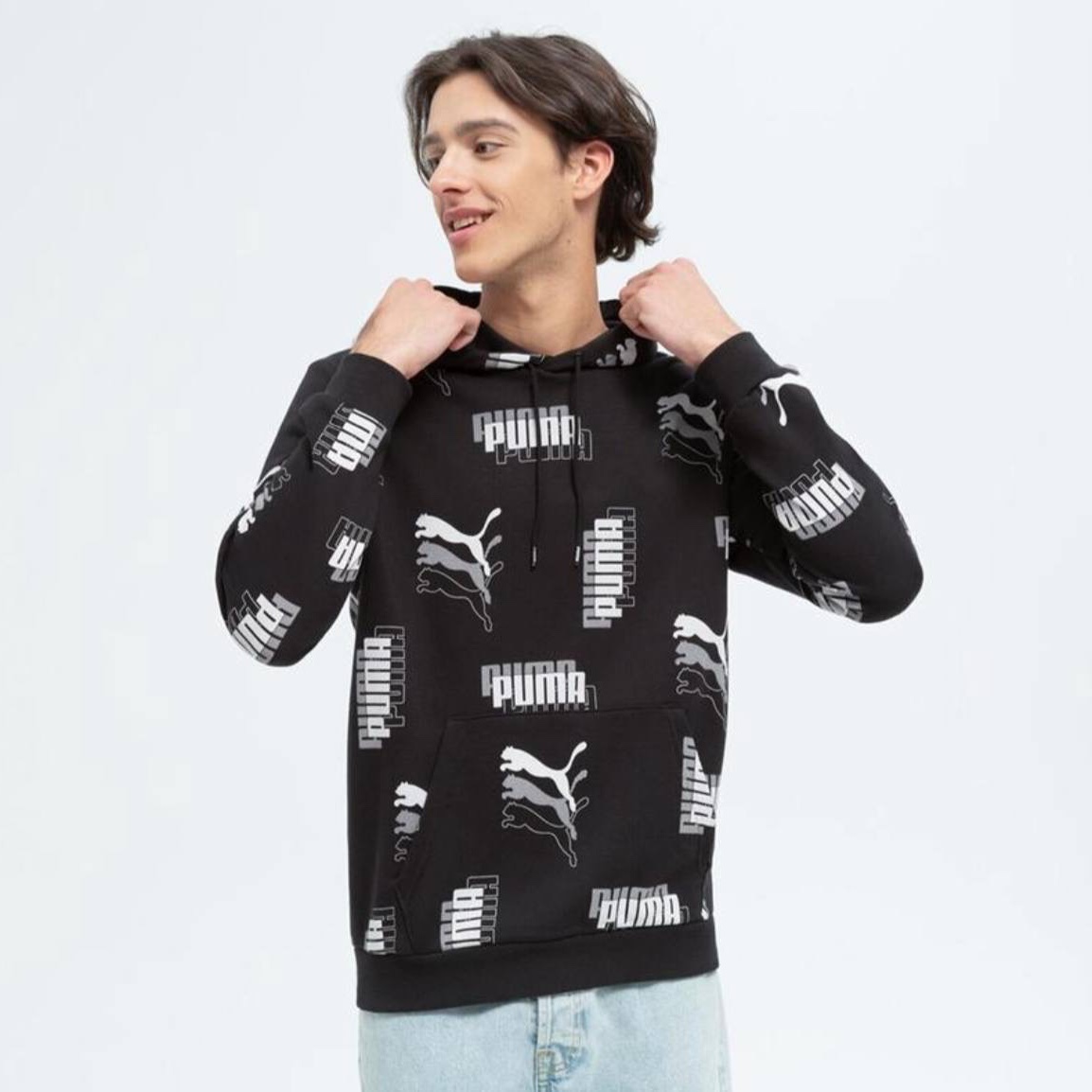 Худі Puma чоловіче чорне 847386 01