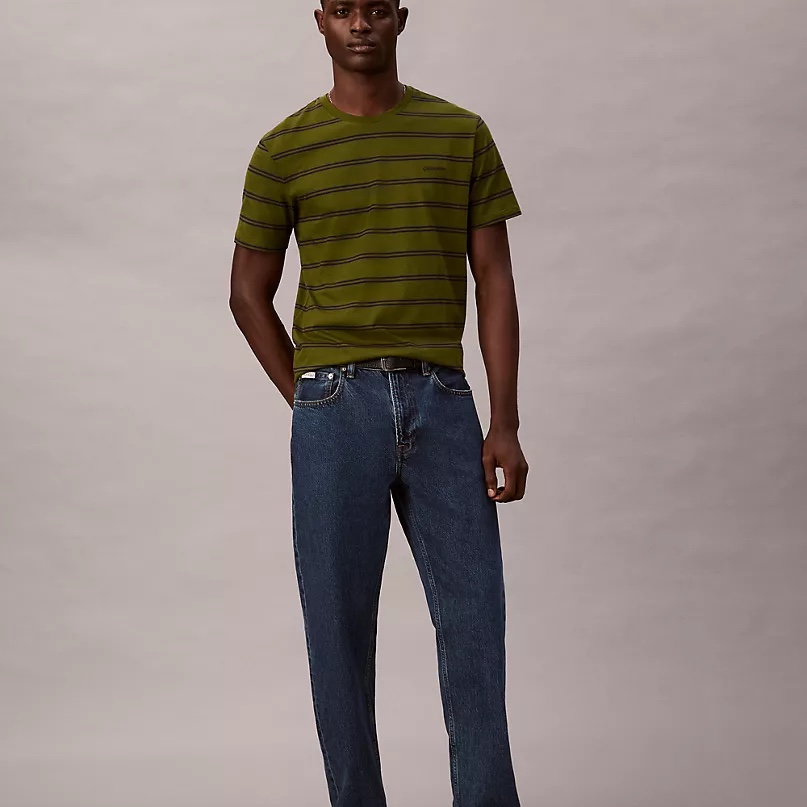Футболка Calvin Klein чоловіча зелена 4300137085