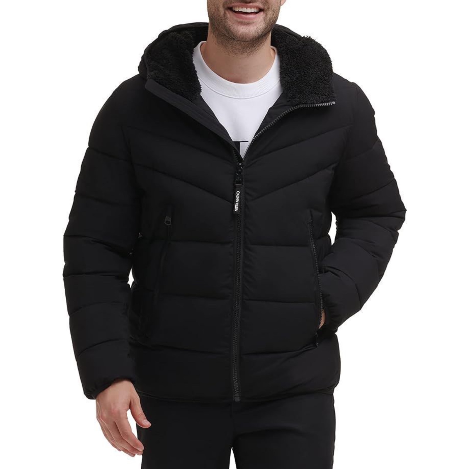 Куртка Calvin Klein чоловіча чорна CM155201