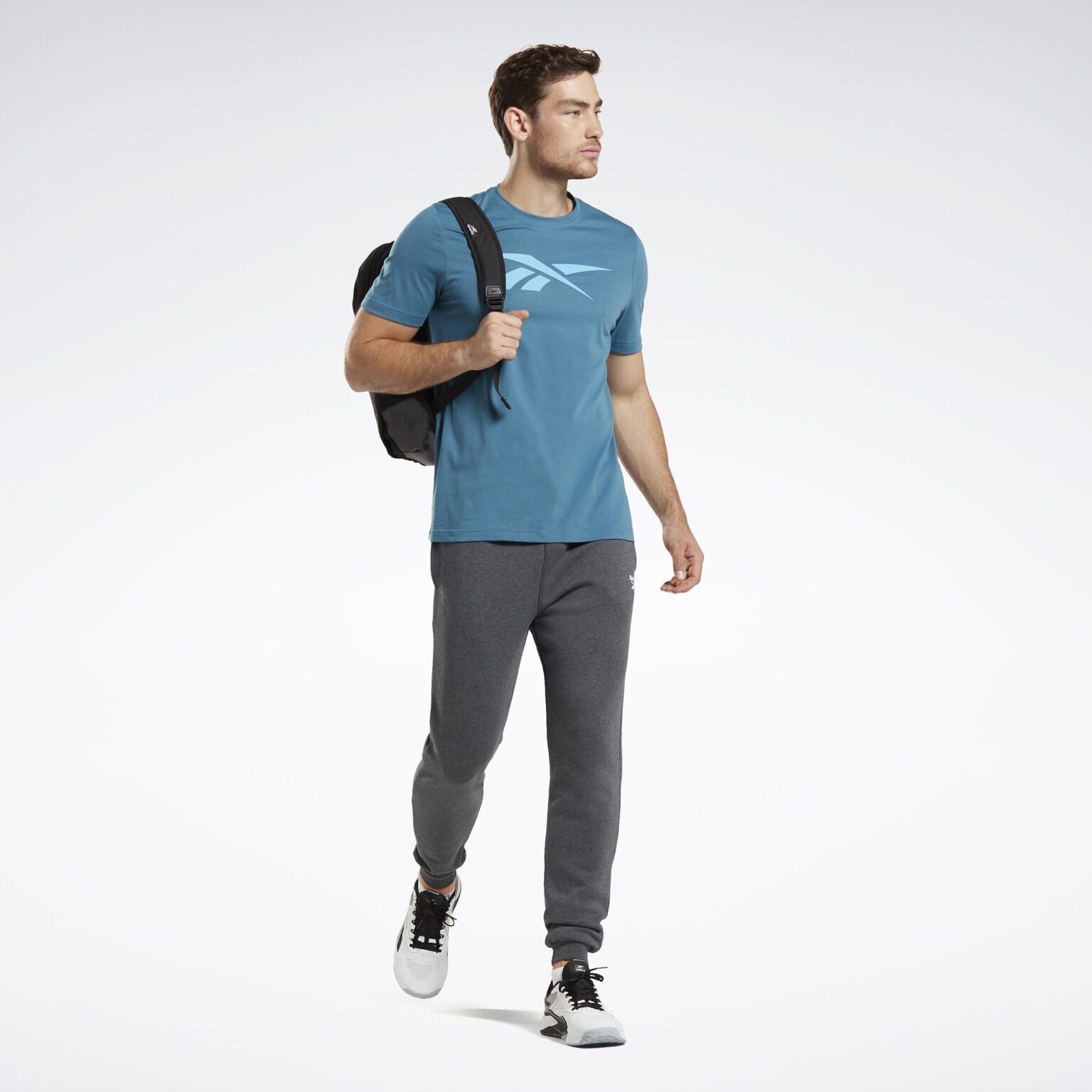 Штани Reebok чоловічі сірі 100202845