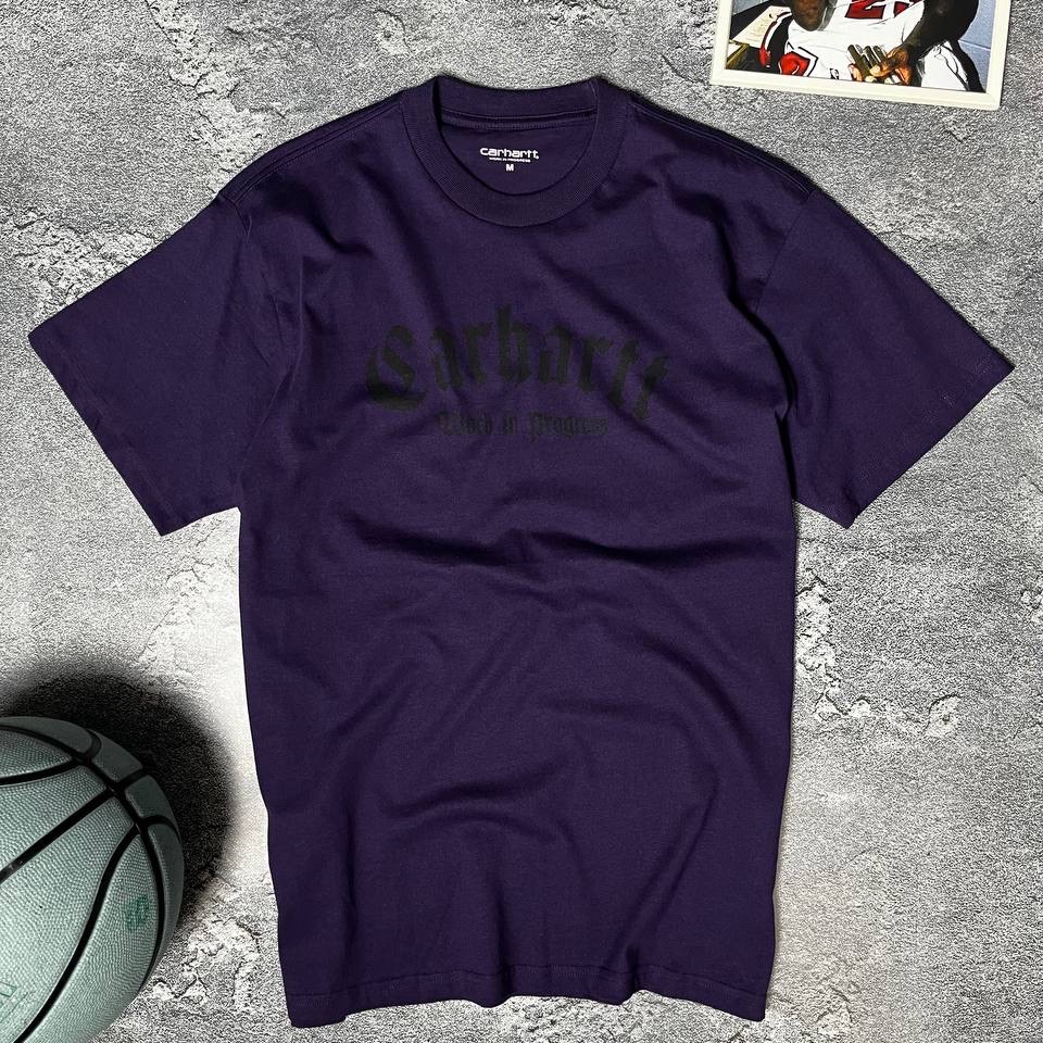 Футболка Carhartt Wip чоловіча фіолетова I032875.1ZTXX
