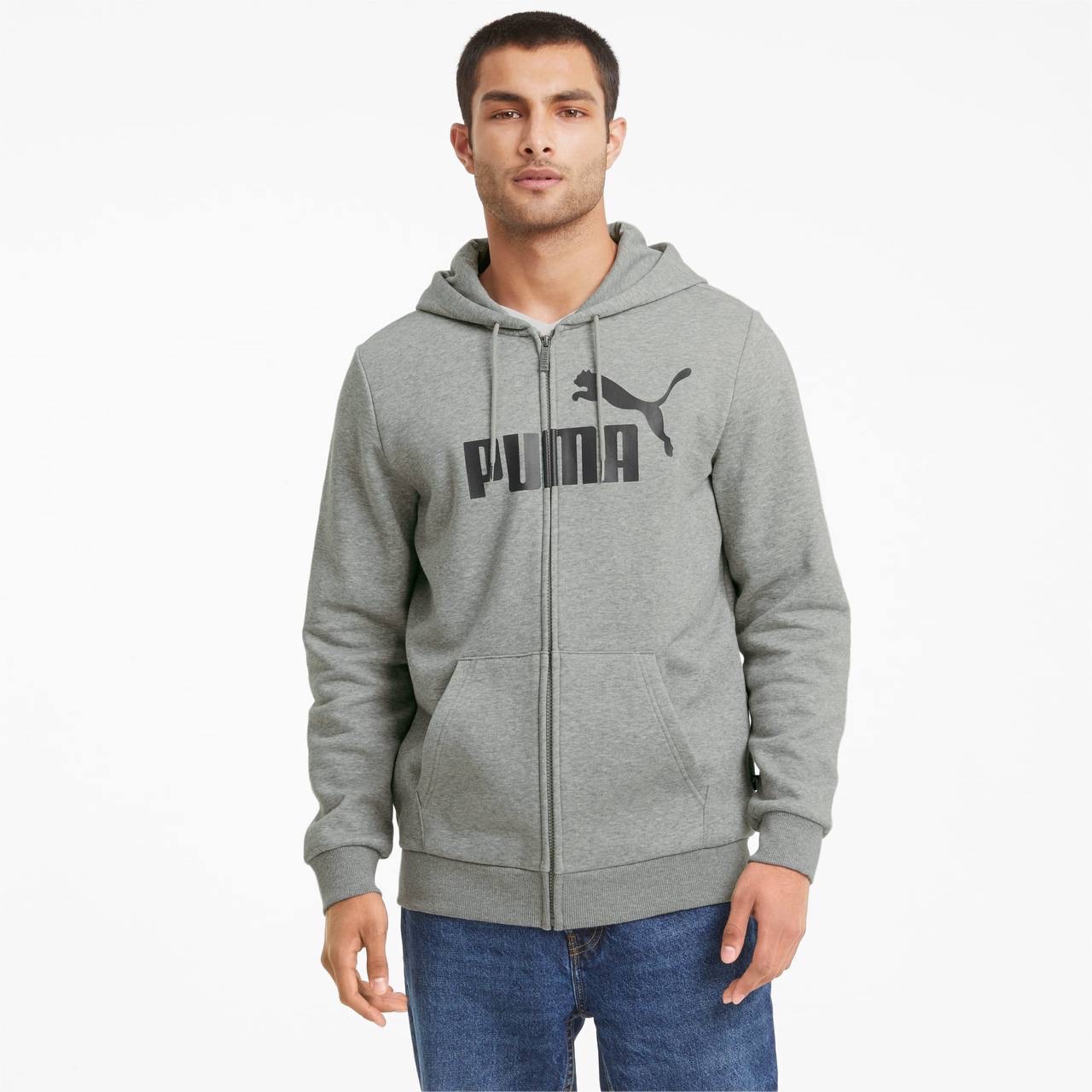 Худі Puma чоловіче сіре 140578
