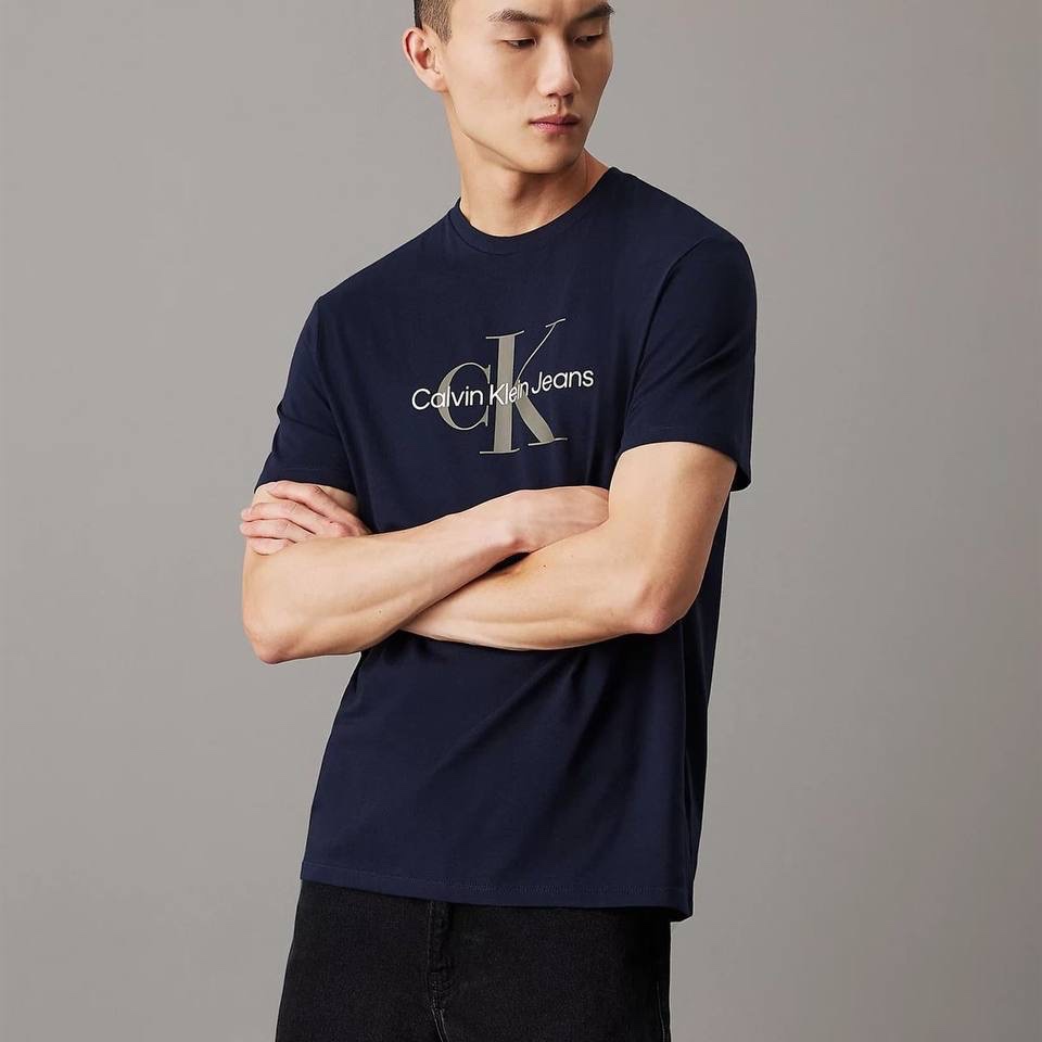 Футболка Calvin Klein синя чоловіча 00040EM286 CEF