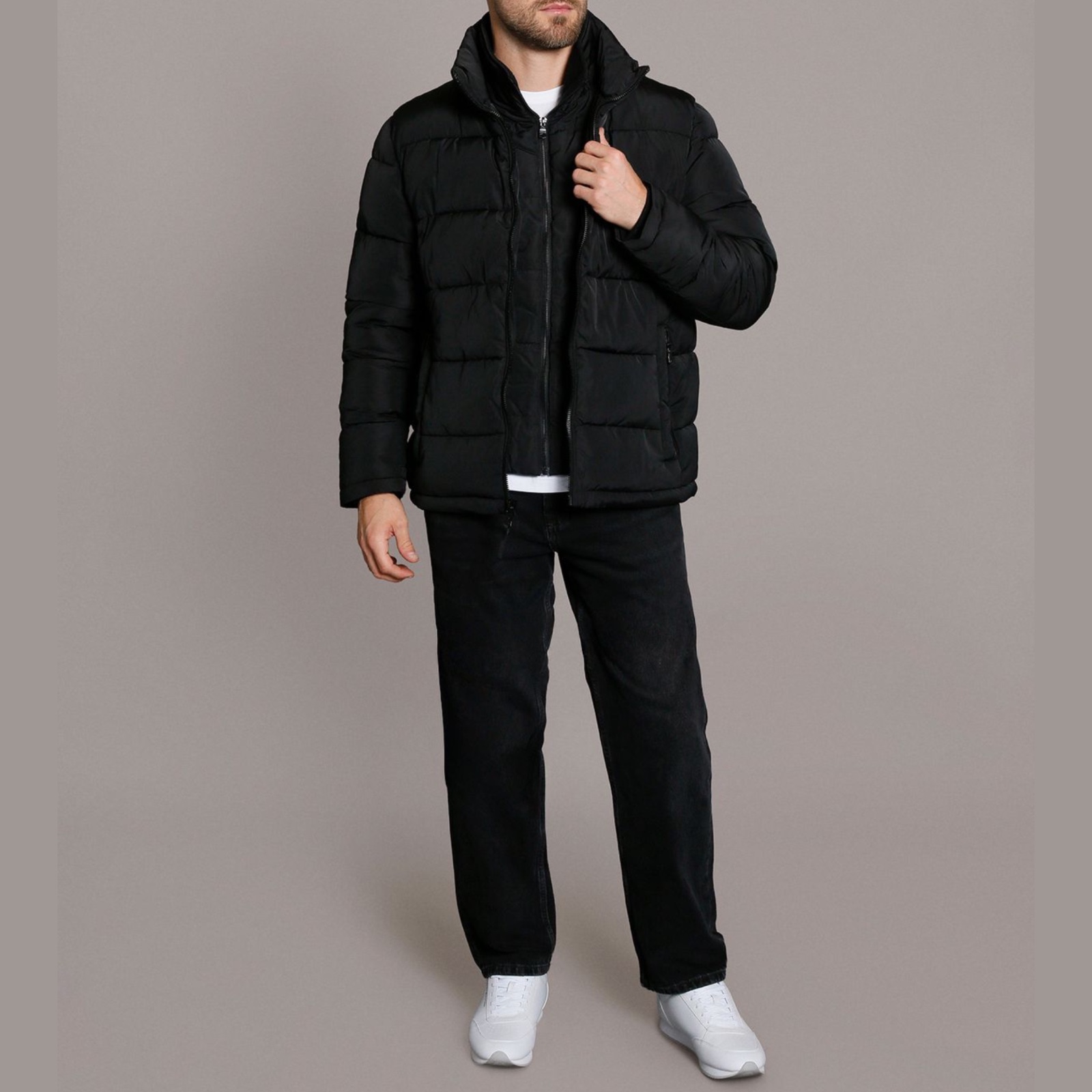 Куртка Calvin Klein чоловіча чорна CM008951 blk