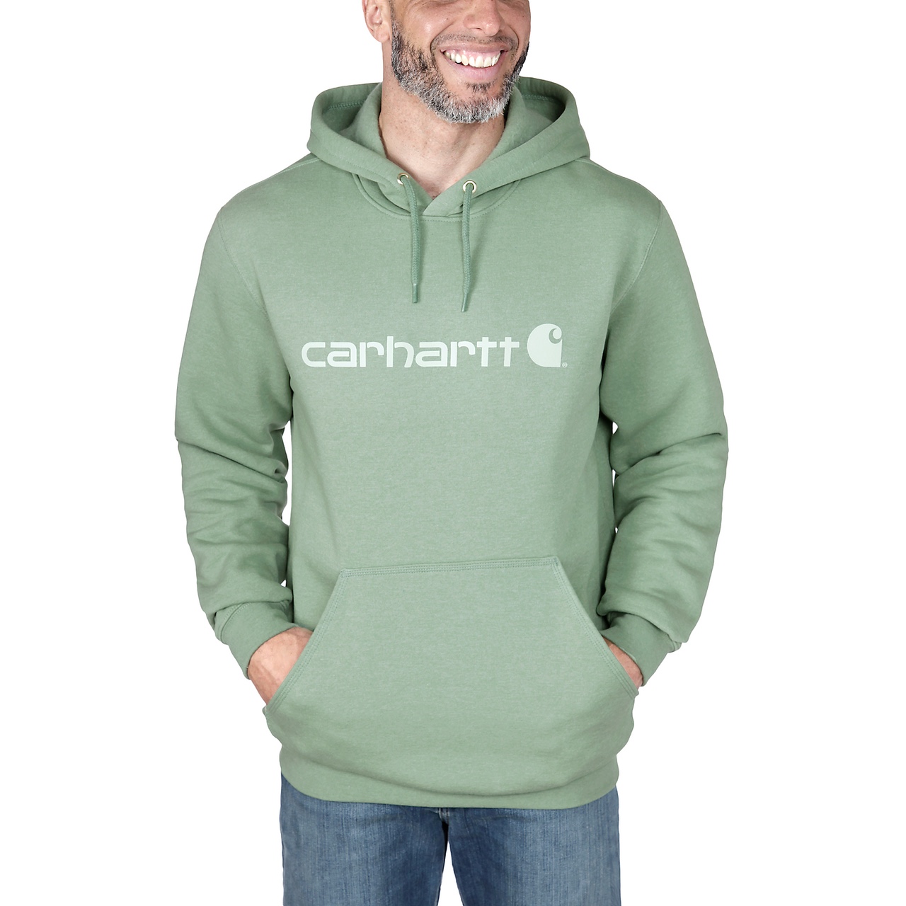 Худі Carhartt унісекс зелене TS0074