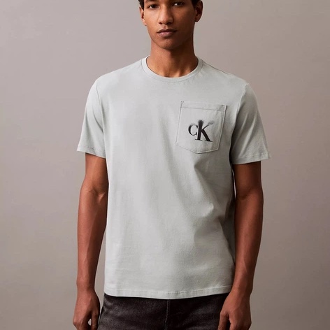Футболка Calvin Klein чоловіча зелена 40EM861